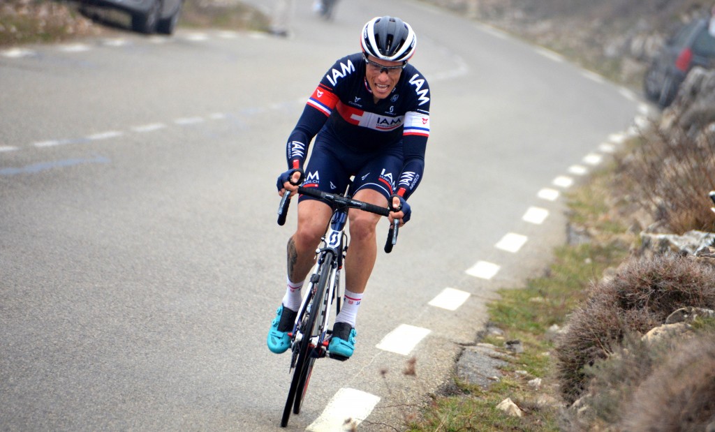 IAM CYCLING Paris Nice Chavanel Sylvain attaque