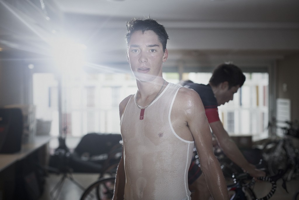 IAM Cycling Simon Pellaud training