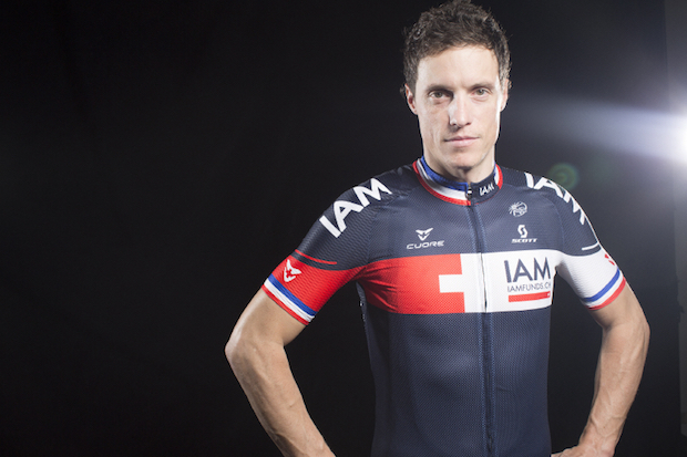 IAM Cycling In the light Chavanel Sylvain illus