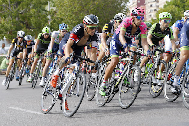Vuelta Spagna 2015 - 70a Edizione - 10a tappa Valencia - Castellon 146.6 km - 31/08/2015 - Sylvain Chavanel (IAM Cycling) - foto Luca Bettini/BettiniPhoto©2015