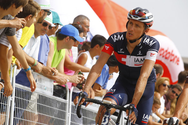 Vuelta Spagna 2015 - 70a Edizione - 10a tappa Valencia - Castellon 146.6 km - 31/08/2015 - Jerome Coppel (IAM Cycling) - foto Luca Bettini/BettiniPhoto©2015
