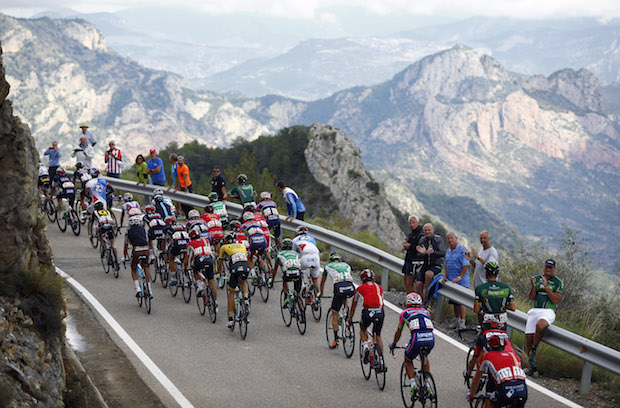 Vuelta Spagna 2015 - 70a Edizione - 12a tappa Escaldes - Engordany Andorra - Lleida 173 km - 03/09/2015 - Veduta - foto Sabine Jacob/CV/BettiniPhoto©2015