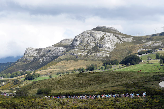 Vuelta Spagna 2015 - 70a Edizione - 14a tappa Vitoria Alto Campoo - Fuente del Chivo 215 km - 05/09/2015 - Veduta - foto Graham Watson/BettiniPhoto©2015