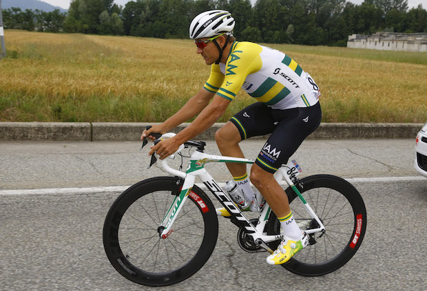 Giro d'Italia 2015 - 98a edizione - 21a tappa Torino - Milano 179 km - 31/05/2015 - Heinrich Haussler (IAM Cycling) - foto Roberto Bettini/BettiniPhoto©2015