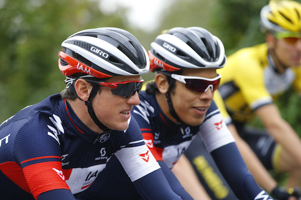 Milano - Torino 2015 - Sesto Ulteriano - Basilica di Superga - Torino 186 km - 01/10/2015 - Mathias Frank (IAM Cycling) - foto Luca Bettini/BettiniPhoto©2015